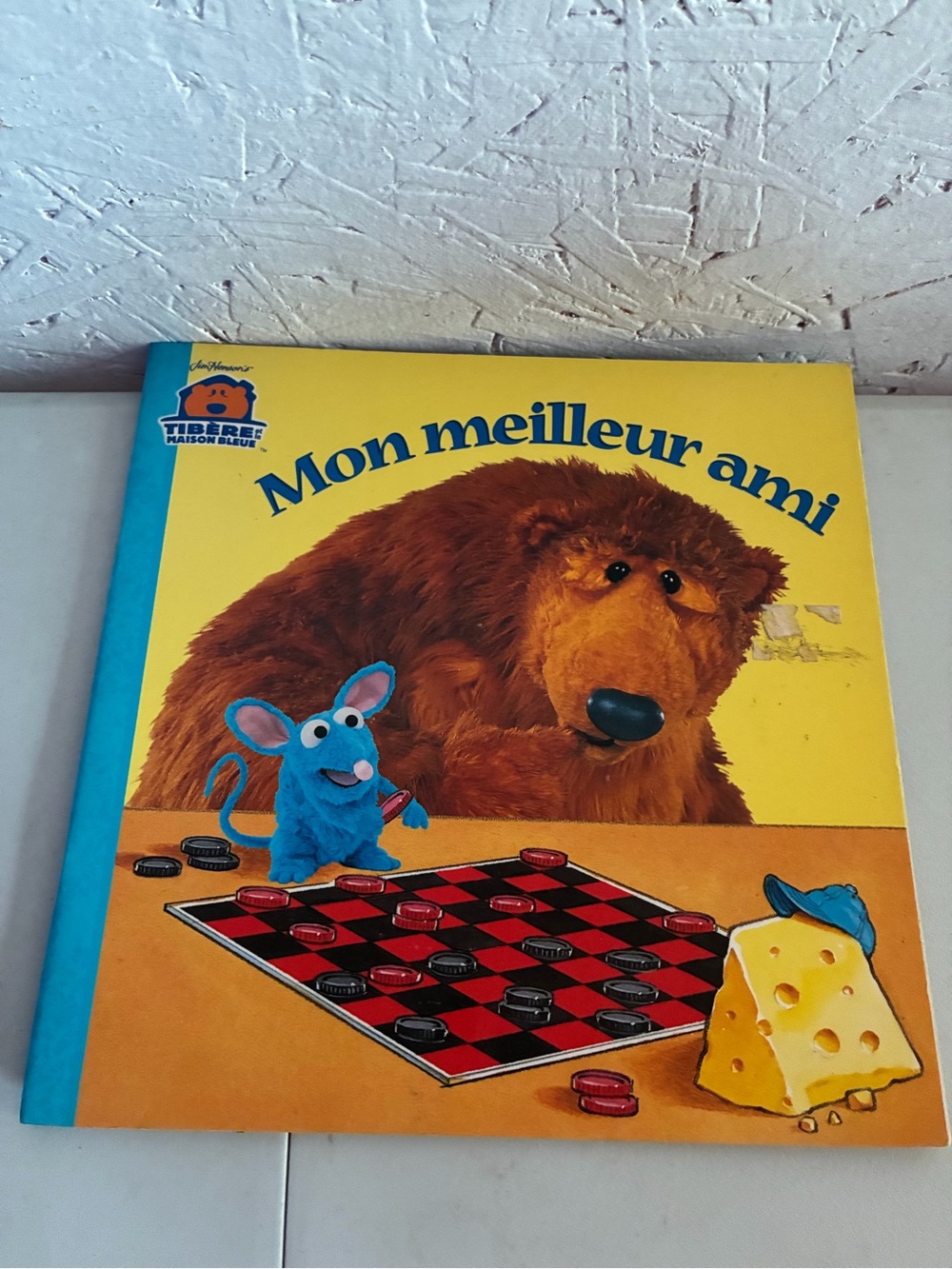 Tibère Mon meilleur ami - Kids Game Book in Yellow & Blue